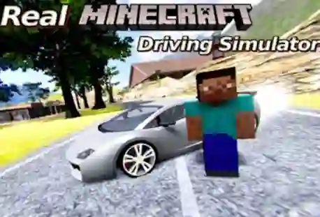 Játék Real Minecraft Driving Simulator online