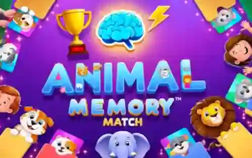 Játék Animal Memory Match online