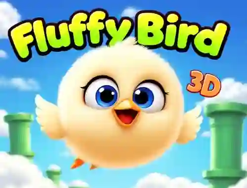 Játék Fluffy Bird 3D online