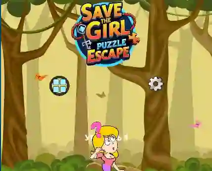 Játék Save the Girl Puzzle Escape online