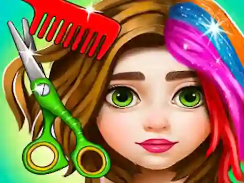 Játék Hair Salon & Dress Up Girl online