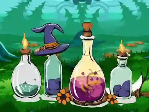 Játék Bottle Stuck Honeybee Escape online