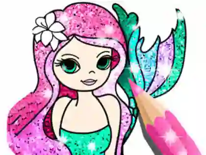 Játék Coloring Book: Little Mermaid online