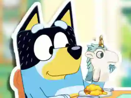 Játék Jigsaw Puzzle: Bluey Toy Time online