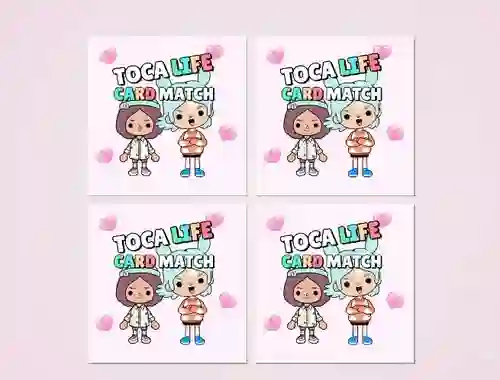Játék Toca Life Memory Card Match online