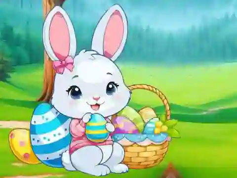Játék Easter Bunny Jungle Escape online