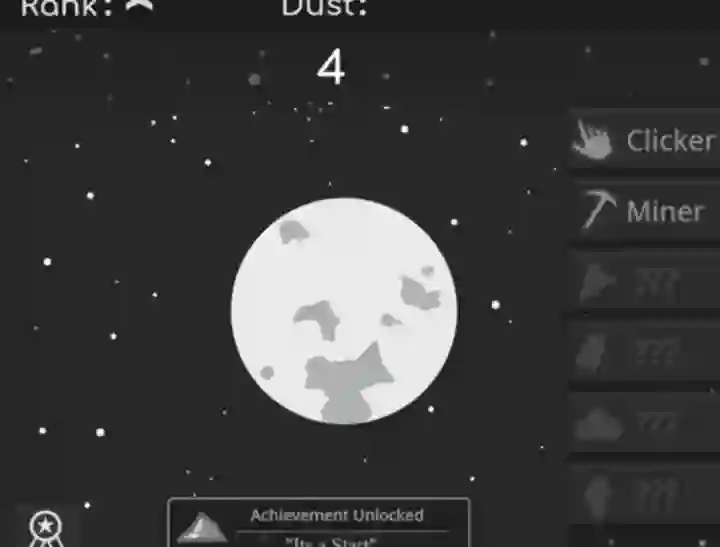 Játék Planet Clicker Dust Collector online