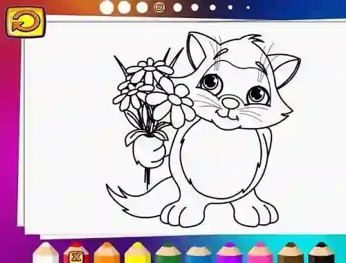 Játék Fun Coloring Adventure For Kids online