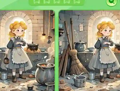 Játék Find The Differences: Cinderella online