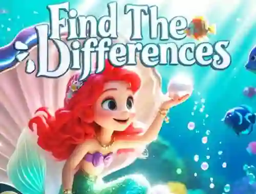 Játék Find The Differences: Little Mermaid online