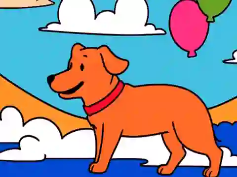 Játék Color By Code: Yellow Dog online