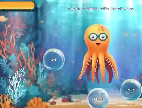 Játék Bubble Math Dive online