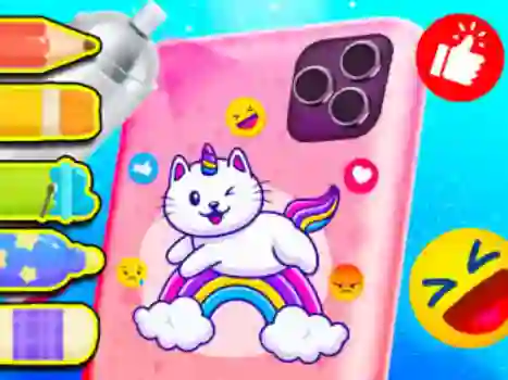 Játék Coloring Book: Phone Case online