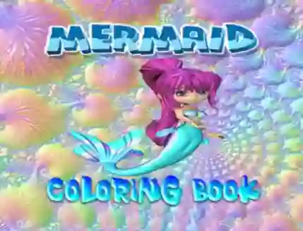 Játék Mermaid Coloring Book online