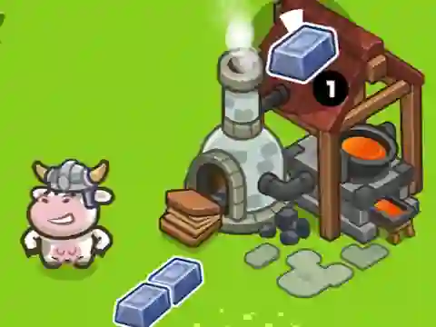 Játék Cow Castle online