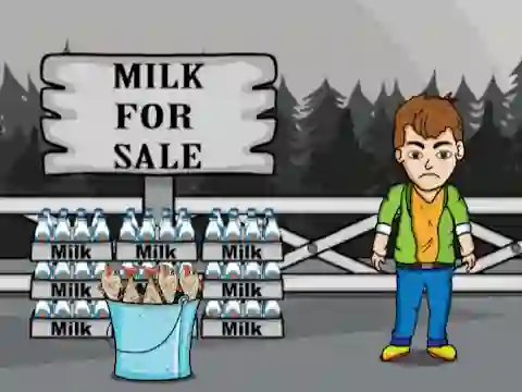 Játék Find The Phone From Milk Farm online