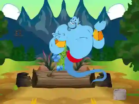 Játék Escape From Wonder Genie Land online