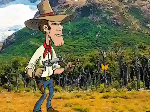 Játék Cowboy Discovers Fortune Pot online