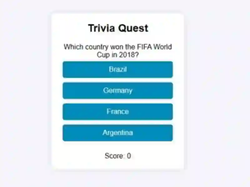 Játék Trivia Quest online