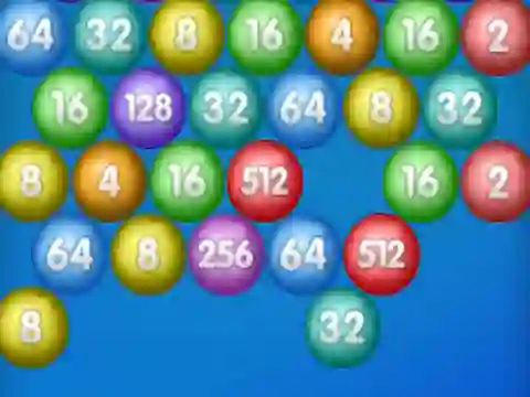 Játék Number Bubble Shooter online