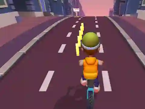Játék Paper Boy Race Running Game online