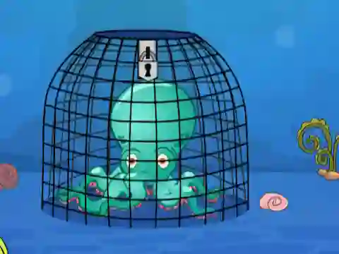 Játék Release Octopus from Cage online