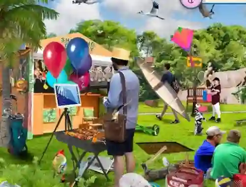 Játék Hidden Objects Vacation In Brazil online