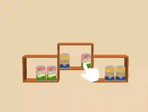 Játék Sort Match 3d Goods Puzzle online
