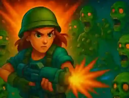 Játék Zombie Auto Defense online