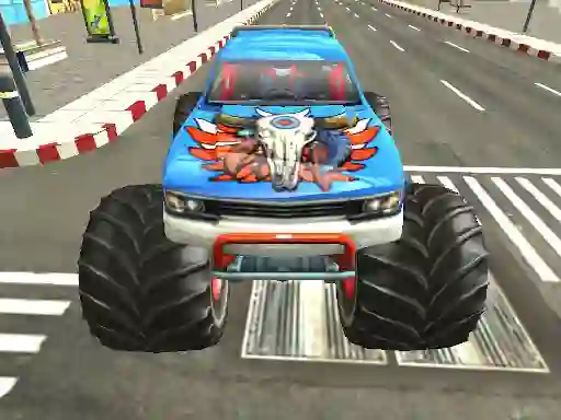 Játék Monster Truck City Parking online