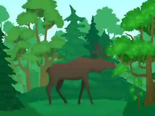 Játék Wild Animals Coloring online