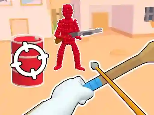 Játék Stickman Archer: Shooting Arrows at Reds online