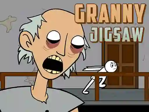 Játék Granny Jigsaw online
