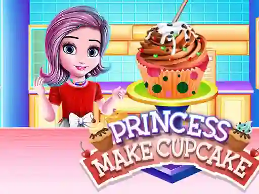 Játék Princess Make Cup Cake online