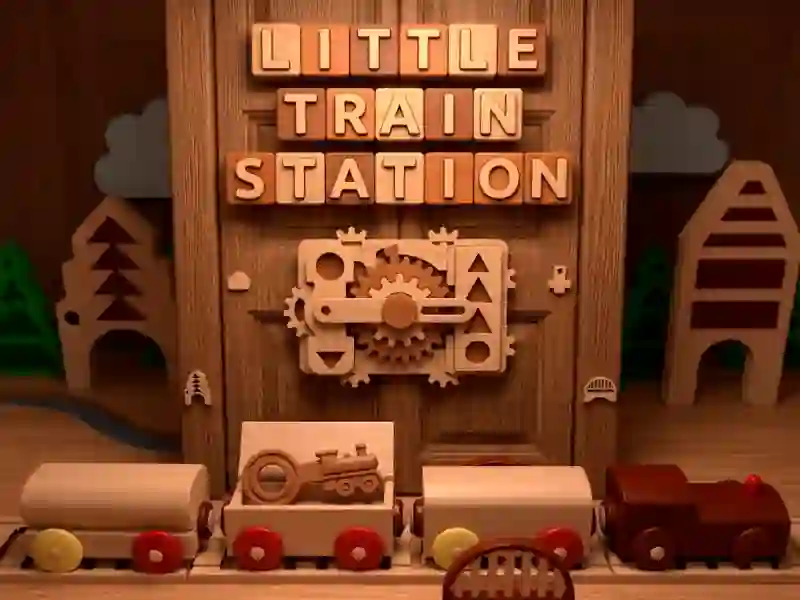 Játék Little Train Station online