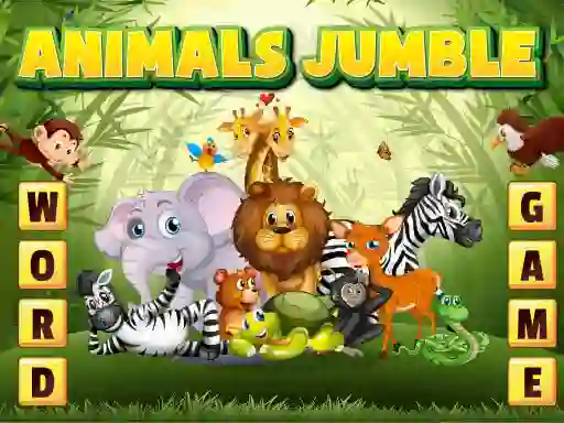 Játék Animals Jumble online