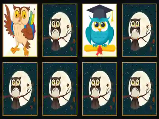Játék Cute Owl Memory online