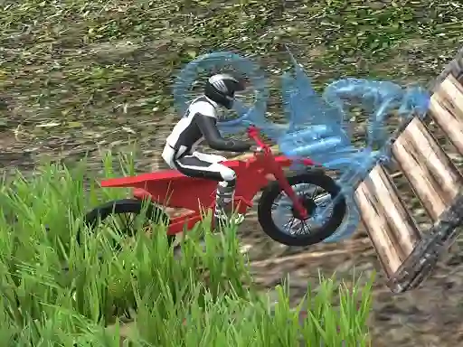 Játék BikeTrial Forest Road 2022 online