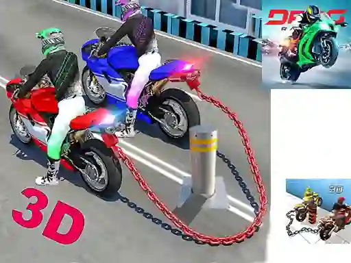 Játék Chained Bike Racing 3d online