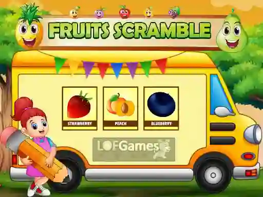 Játék Fruits Scramble online