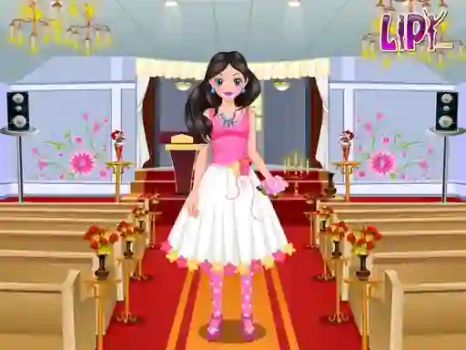 Játék Flower Girl Dress Up online