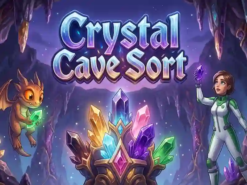 Játék Crystal Cave Sort online