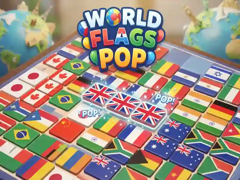 Játék World Flags Pop online