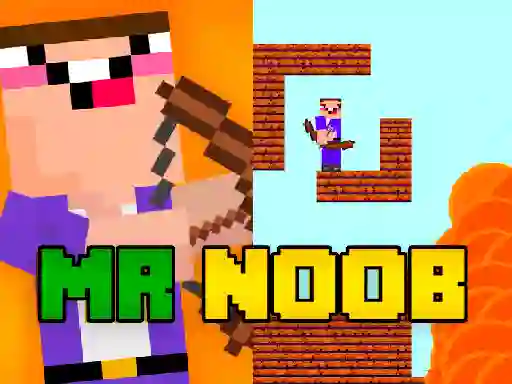 Játék Mr Noob vs Zombies online