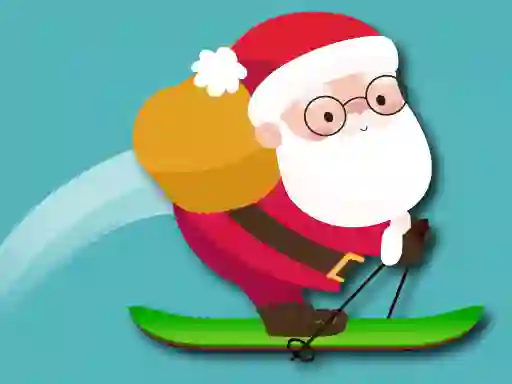 Játék Avalanche Santa Ski Xmas online