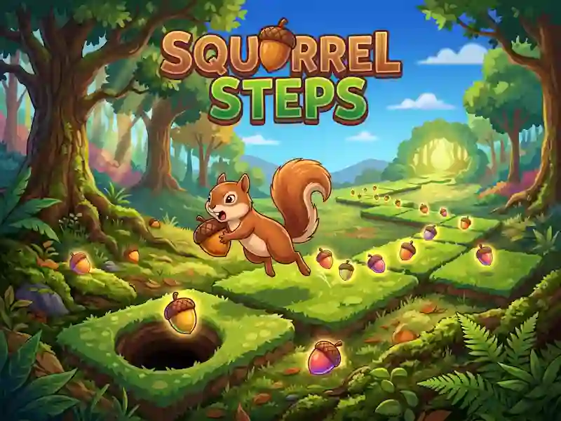 Játék Squirel Steps online