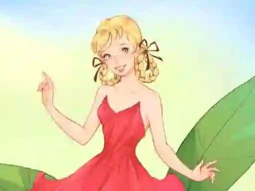 Játék Dress up Thumbelina online