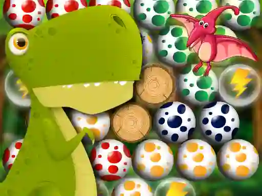 Játék Egg Shooter: Bubble Dinosaur online