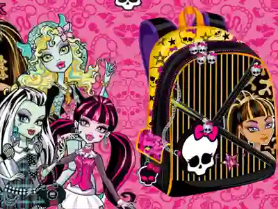 Játék Monster High Backpack Design online