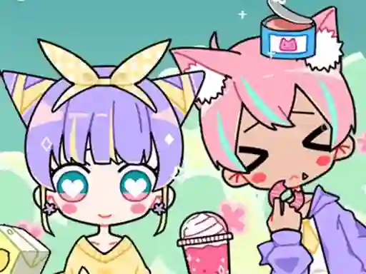 Játék Cute Girl Avatar Maker online
